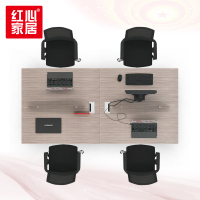 〖红心〗SHX1183 办公桌椅办公家具电脑桌椅四人桌椅