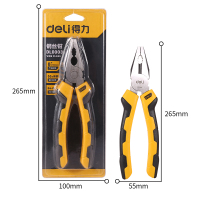 得力8寸钢丝钳DL0003