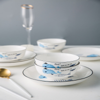 菲米生活快乐鱼生 陶瓷餐具套装FM-TC2012