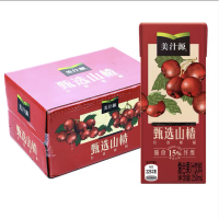 美汁源王一博代言甄选山楂果汁饮料250mi*18盒