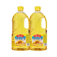 鲁花压榨葵花仁油900ml*2/桶