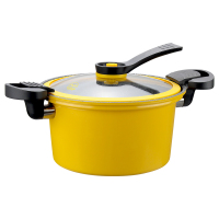 金嫂子(KSISE) KGT215628 小黄鸭微压料理锅 3.5L/22cm微压炖锅