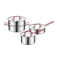 赫曼德(nolte) 菲尔德不锈钢四件套9841