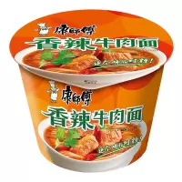 康师傅 香辣牛肉面 105g/桶 计量单位:桶