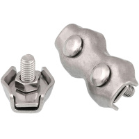 De 钢丝锁扣 M5 单夹 单位:个