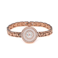 伊泰莲娜 DIY玫瑰金圆表盘女表 ITLN1405-1