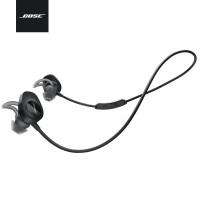 Bose SoundSport wireless无线运动耳机蓝牙 防掉落耳塞 手机耳机 入耳式颈挂式耳机--黑色