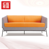 〖红心〗SHX619 三人位沙发 布艺办公沙发简约现代时尚