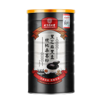 北京同仁堂内廷上用黑芝麻黑豆核桃桑葚粉500g/罐 T