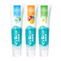 纳爱斯 清新鲜果牙膏120g*3支装