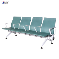 澳舒健等候椅排椅医院银行公共座位铝合金机场椅连排椅长椅子-SJ9071 四人位