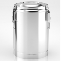 华腾 40L不锈钢保温桶商用热水桶