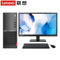 联想(Lenovo) 扬天M4610d 电脑台式机 标配 i3-9100/4G/1T+128G固态