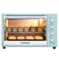 灿坤电烤箱100升大容量商用家用自动多功能热风转叉独立控温