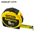 史丹利STANLEY 橡塑公制卷尺5m 钢卷尺测量尺子米尺耐磨木工卷尺 30-616-23企业专享