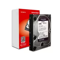 监控硬盘4TB 西部数据紫盘机械硬盘安防视频录像机监控专用5400转64MB SATA6Gb/