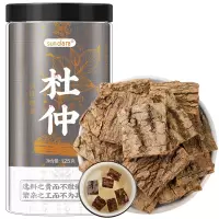 桑克拉杜仲片 杜仲皮 老树生杜仲茶杜仲叶片养生茶 125克/瓶
