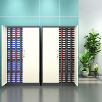 中伟 100抽透明带门电子元器件收纳柜