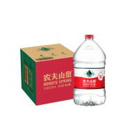 农夫山泉 饮用水 5L*4桶 整箱装 桶装水