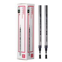 得力S755 大容量中性笔芯 0.5mm 10支/盒