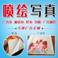 漂牌喷绘布背景墙 3平方米