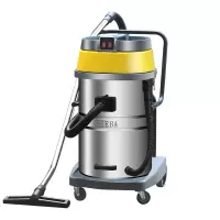 洁霸 吸尘器干湿两用吸尘吸水机双电机大功率BF502 2000W 黄色标配版(配2.5米软管)