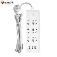 公牛(bull) 11702168898 智能插座充电排插带儿童保护门新国标插座/排插/插排/拖线板/接线板/USB插座