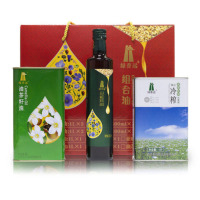 茶油组合油茶籽油1L亚麻籽油1L亚麻籽油500ml