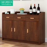 PADEN 餐边柜客厅置物柜茶水柜 实木柜子 110*30*83cm