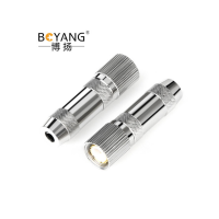 博扬L9头 L9-J-2-1 2M两兆头 DDF射频线插头同轴SYV-75-2-1电缆连接器 10个装 BY-L9-1