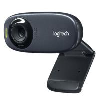 罗技(Logitech)C310 高清晰网络摄像头电脑笔记本 在线课程教育 视频会议摄像头 黑色