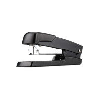 得力deli 0416轻便金属厚层订书机弹出式钉道 50页 颜色随机