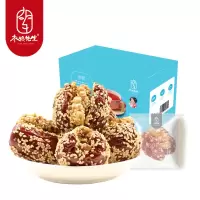 枣粮先生芝麻骏枣夹核桃720g零食枣制品