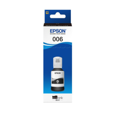 爱普生(EPSON)006S标准容量黑色墨水40ML(适用M1108/M1128/M1178机型)约2000页墨盒/墨水