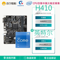 技嘉H410M DS2V V3主板+英特尔i3-10105F CPU 板U套装