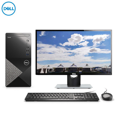 戴尔(DELL)新品 十一代 成就3890 台式机电脑 19.5英寸(Intel i7-11700 16GB 1TB+256GB 定制 集显 Win10 无光驱)