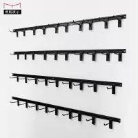 挂架展示壁挂式手机配件展示架货架上墙挂架挂钩 1m长槽条（含6mm粗5cm长10个挂钩）bd
