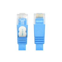 酷比客 LCLN6SBBU-10M 10米/根 六类千兆扁平网线(计价单位:根)蓝色