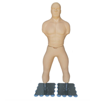 军霞 JX-01 移动式人形靶 训练人形桩 吸盘款