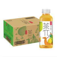 农夫山泉 茶π(茶派)茶饮料 柚子绿茶500ml15瓶 整箱装(新版)