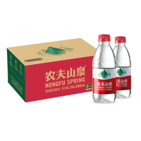 农夫山泉 饮用水 饮用天然水380ml 124瓶 整箱装