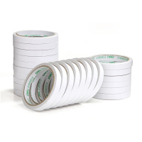 得力棉纸双面胶带 双面胶 得力文具 11卷装 (12mm*10y)30401