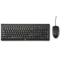 惠普HP C2500 有线键鼠套装 黑色
