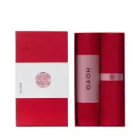 日本HOYO 7240 -中国红毛巾2件套