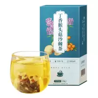 猴头菇丁香沙棘茶桑叶养生暖胃茶非胀气三清茶去口臭调理肠胃茶包