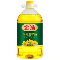 金浩 压榨菜籽油5L非转基因物理压榨菜籽油(家乐福)