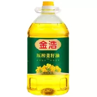 金浩 压榨菜籽油5L非转基因物理压榨菜籽油(家乐福)
