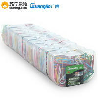 广博(GuangBo) 彩色回形针 ZD5313 29mm 多色 10盒/包 单包装