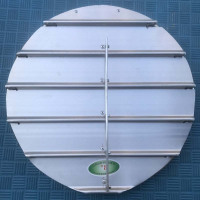 羽画 百叶窗风机室外防雨罩 联动款(内直径430mm)