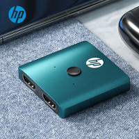 惠普(HP)HDMI一分二切换器4K高清线二进一分配器 笔记本电脑显示器机顶盒投影分屏拓展切换 4K60Hz切换器